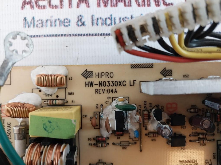 Hipro Hw-n0330Xc Lf Open Frame Power Supply 0950-3954 Rev: 04A