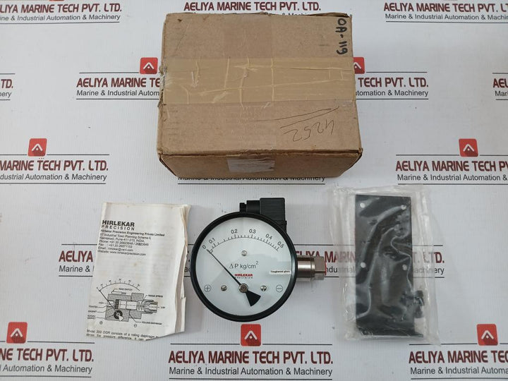 Hirlekar Precision Differential Pressure Gauge 200 Dgr