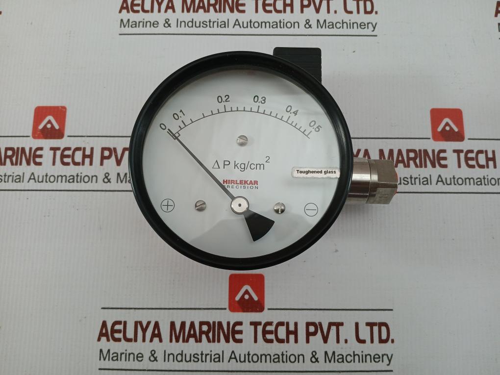 Hirlekar Precision Differential Pressure Gauge 200 Dgr