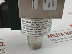 Hirlekar Precision Differential Pressure Gauge 200 Dgr