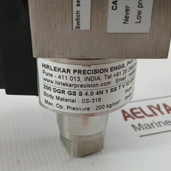Hirlekar Precision Differential Pressure Gauge 200 Dgr
