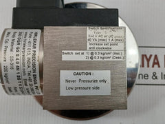 Hirlekar Precision Differential Pressure Gauge 200 Dgr