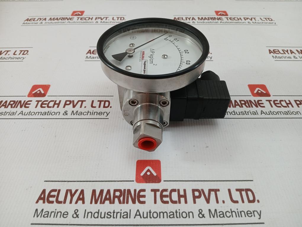 Hirlekar Precision Differential Pressure Gauge 200 Dgr