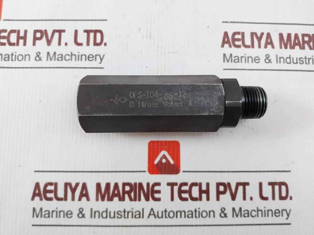Hirose Ofs-t04-85-12T Hydraulic Flow Control Valve