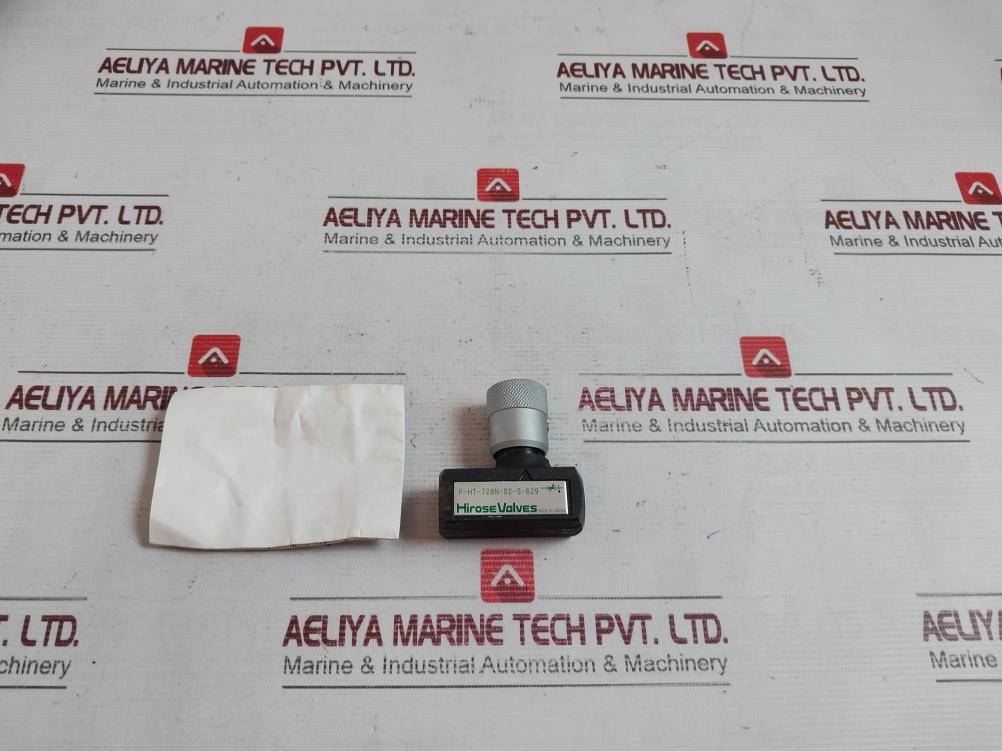 Hirose Valves F-HT-728N-02-S-629 Flow Regulating Valve 30 (L/MIN)