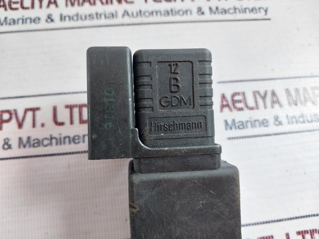 Hirschmann 12 B Gdm Solenoid Valve Connector With Coil 483510S6F