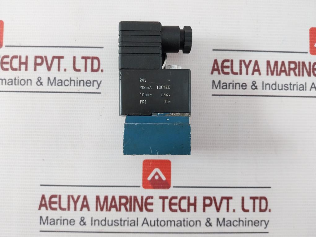 Hirschmann 206Ma Pneumatic Directional Valve 24V 10Bar Max.