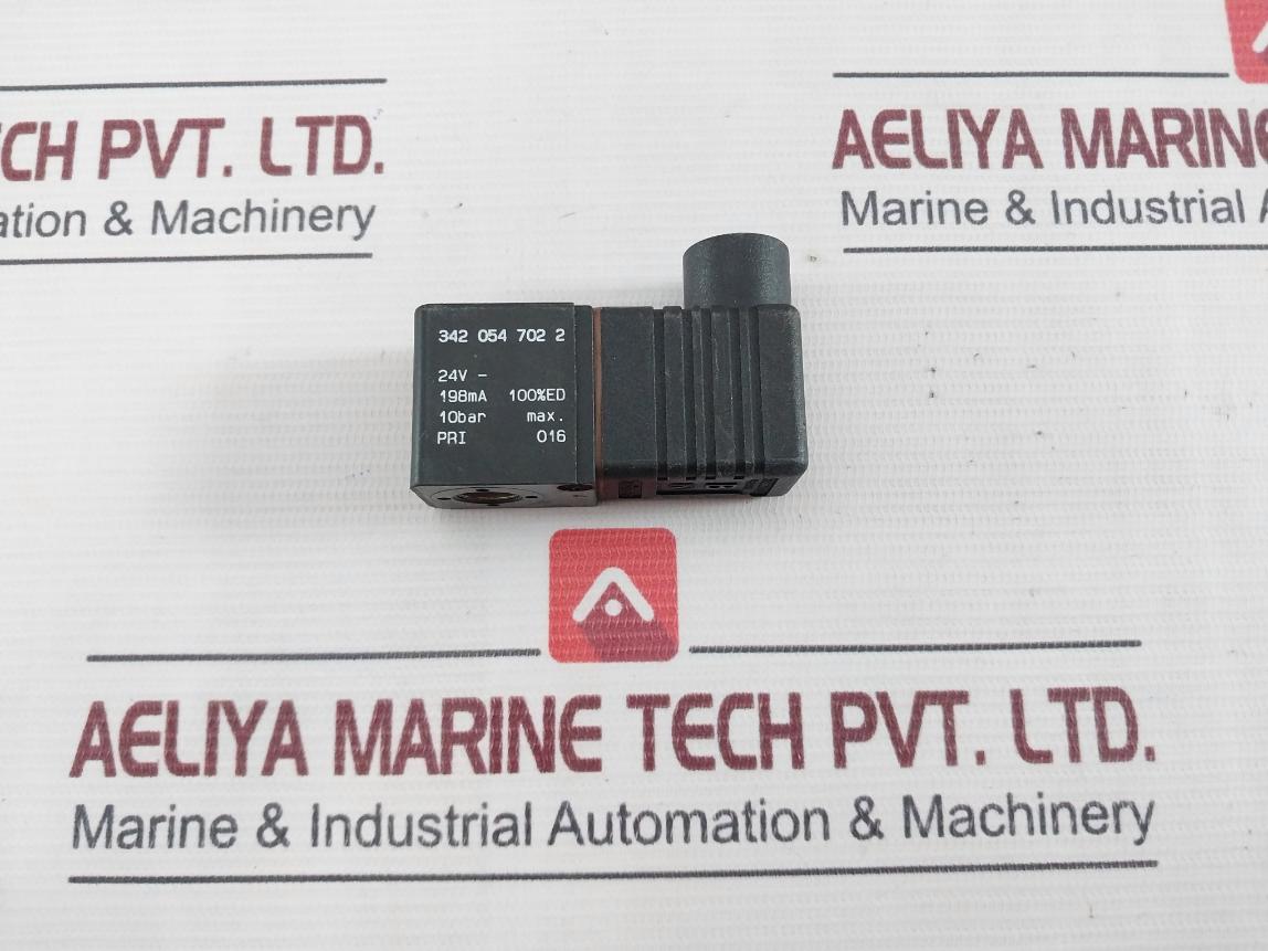 Hirschmann 342 054 702 2 Pneumatic Valve Coil 24V Dc 10Bar