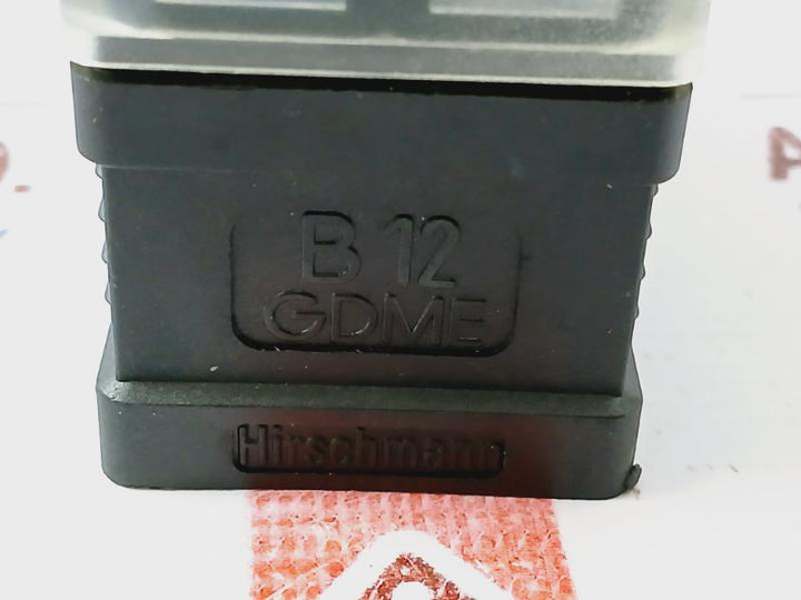 Hirschmann B 12 Gdme Connector Valve Es-3r