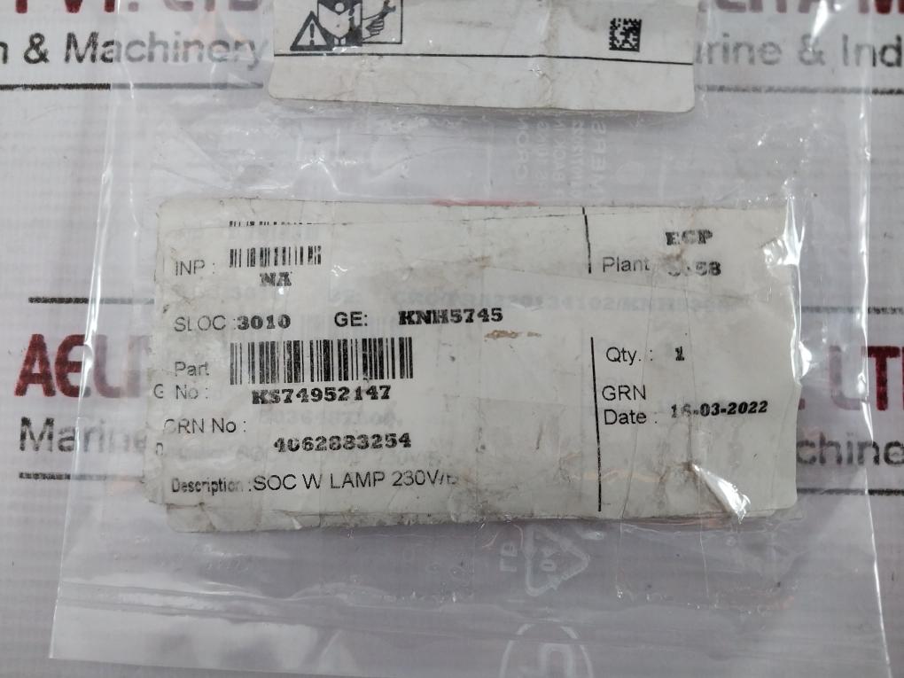 Hirschmann B 12 Gdme Valve Socket Connector 74952147 220V Ks74952147