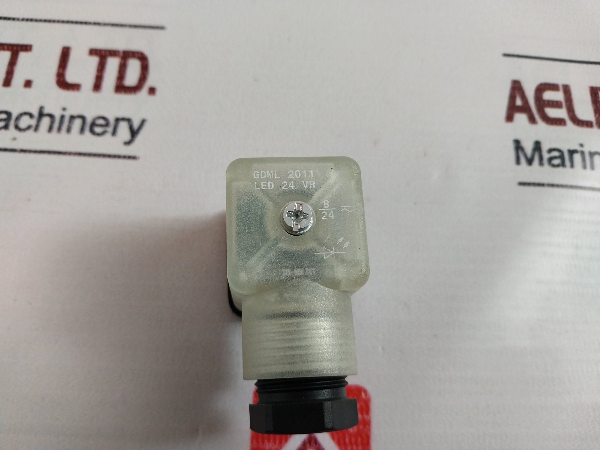 Hirschmann Gdml 2011 Solenoid Valve Connector Led 24 Vr