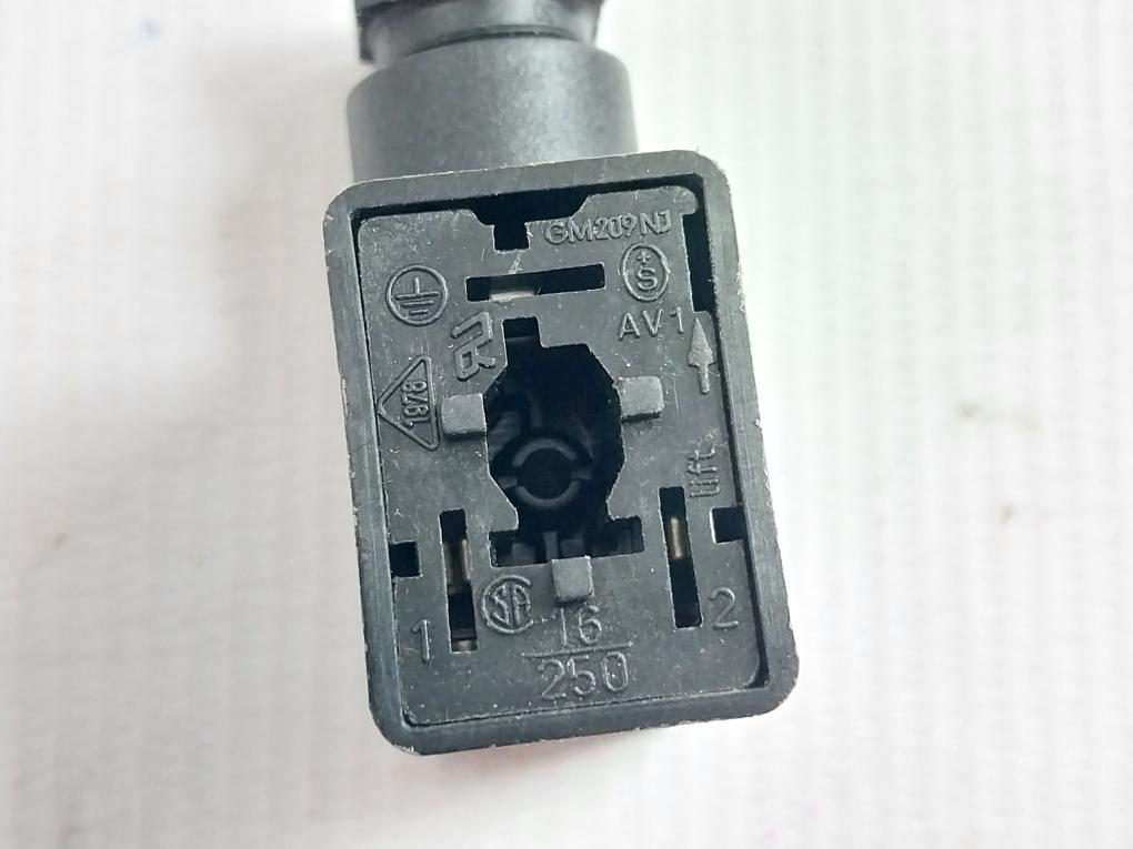 Gm 209 Nj Solenoid Valve Connector Hirschmann