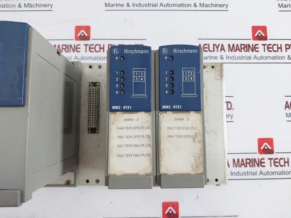 Hirschmann Ms3124-4 Mice Managed Ethernet Switch Factory Default