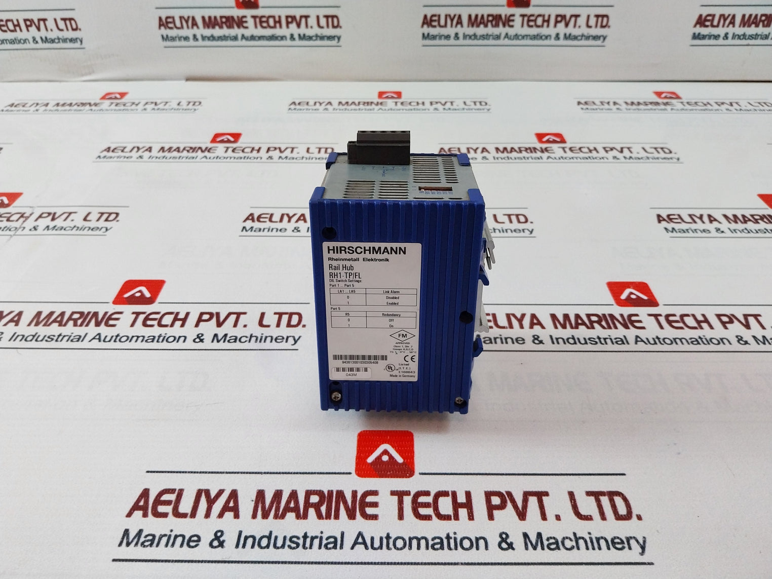 Hirschmann Rh1-tp/Fl Industrial Ethernet Rail Hub E168643