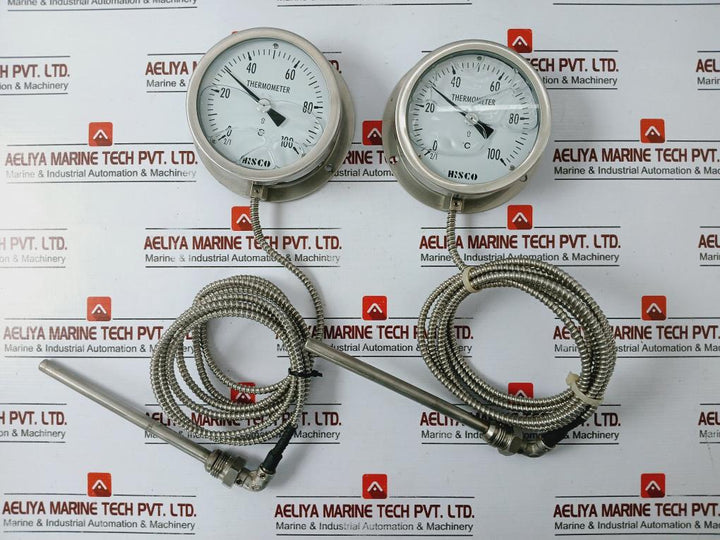 Hisco 0 to 100?C Thermometer E90002460 2/1