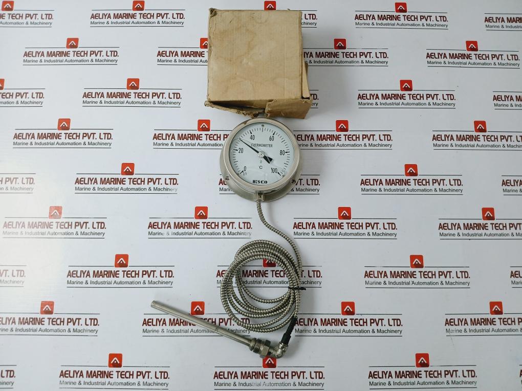 Hisco 0 To 100˚c Thermometer E90002460 2/1