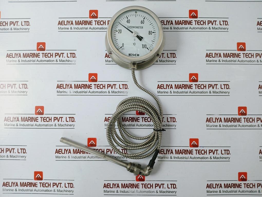 Hisco 0 to 100?C Thermometer E90002460 2/1