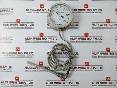 Hisco 0 to 100?C Thermometer E90002460 2/1