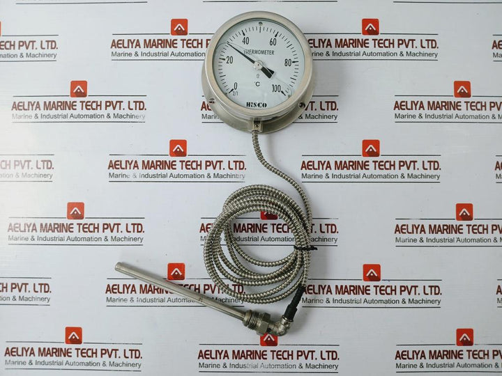 Hisco 0 to 100?C Thermometer E90002460 2/1