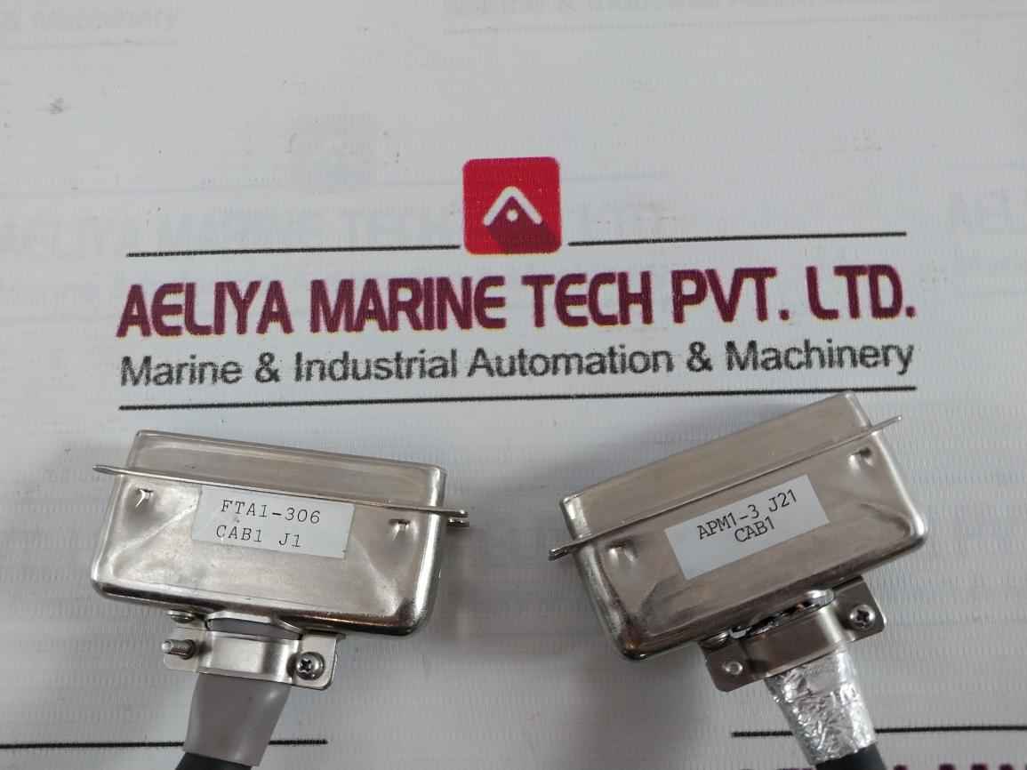 Hitachi Fta1-306 Programmer-printer Cable Apm1-3 J21 3M