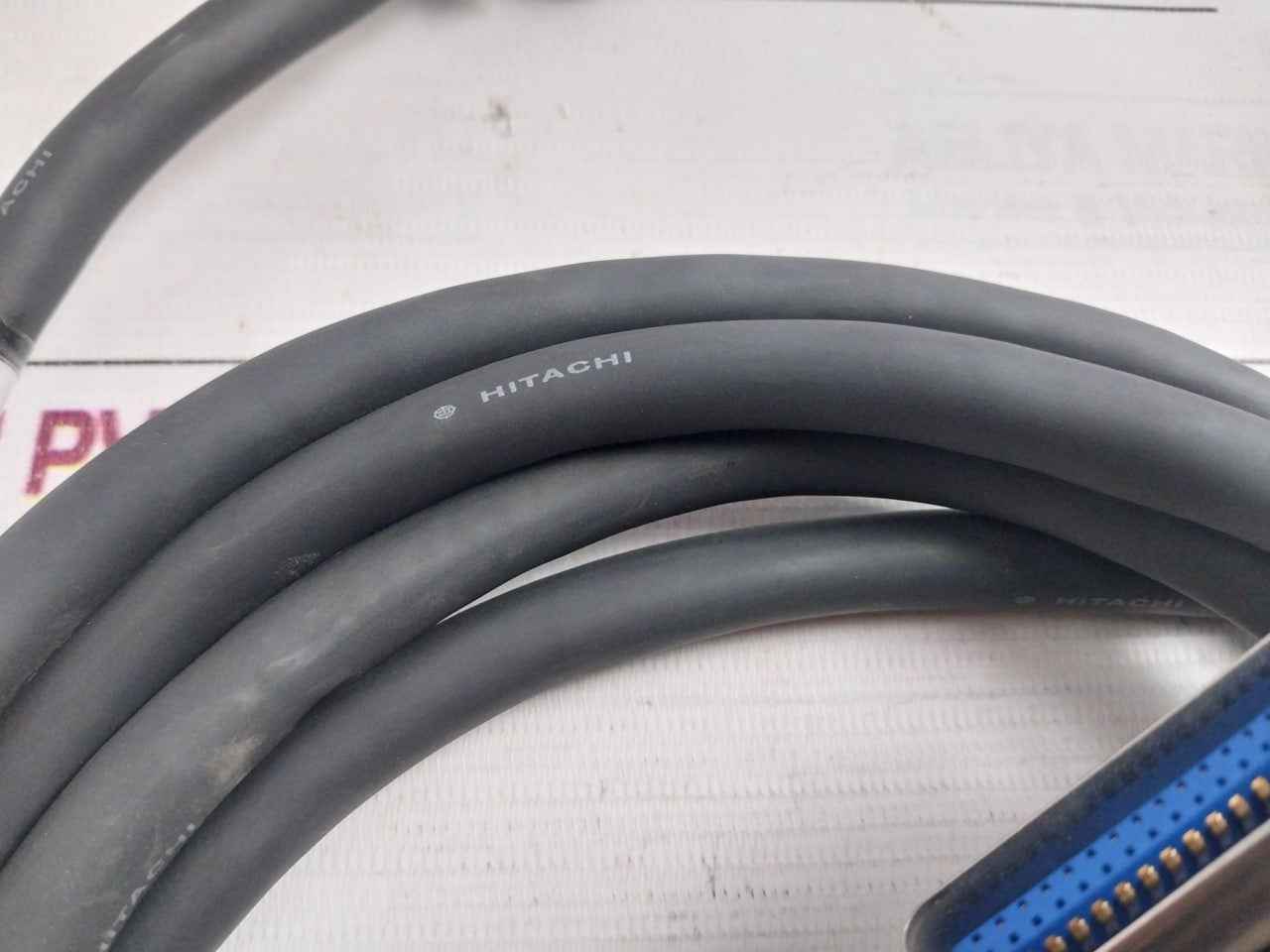 Hitachi Fta1-402 Programmer-printer Cable 3 Meter Apm1-4 J17