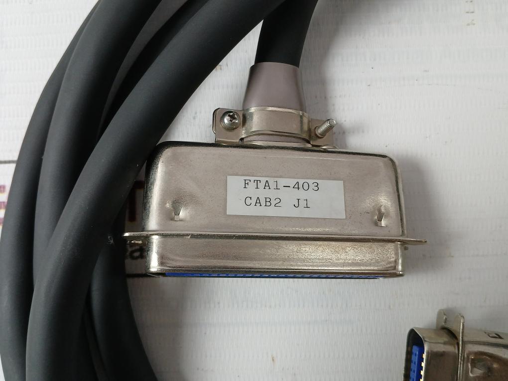 Hitachi Fta1-403 Programmer-printer Cable 3 Meter Apm1-4 J18