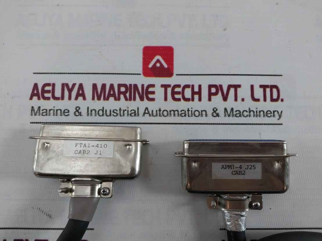 Hitachi Fta1-410 Programmer-printer Cable 4 Meter Apm1-4 J25