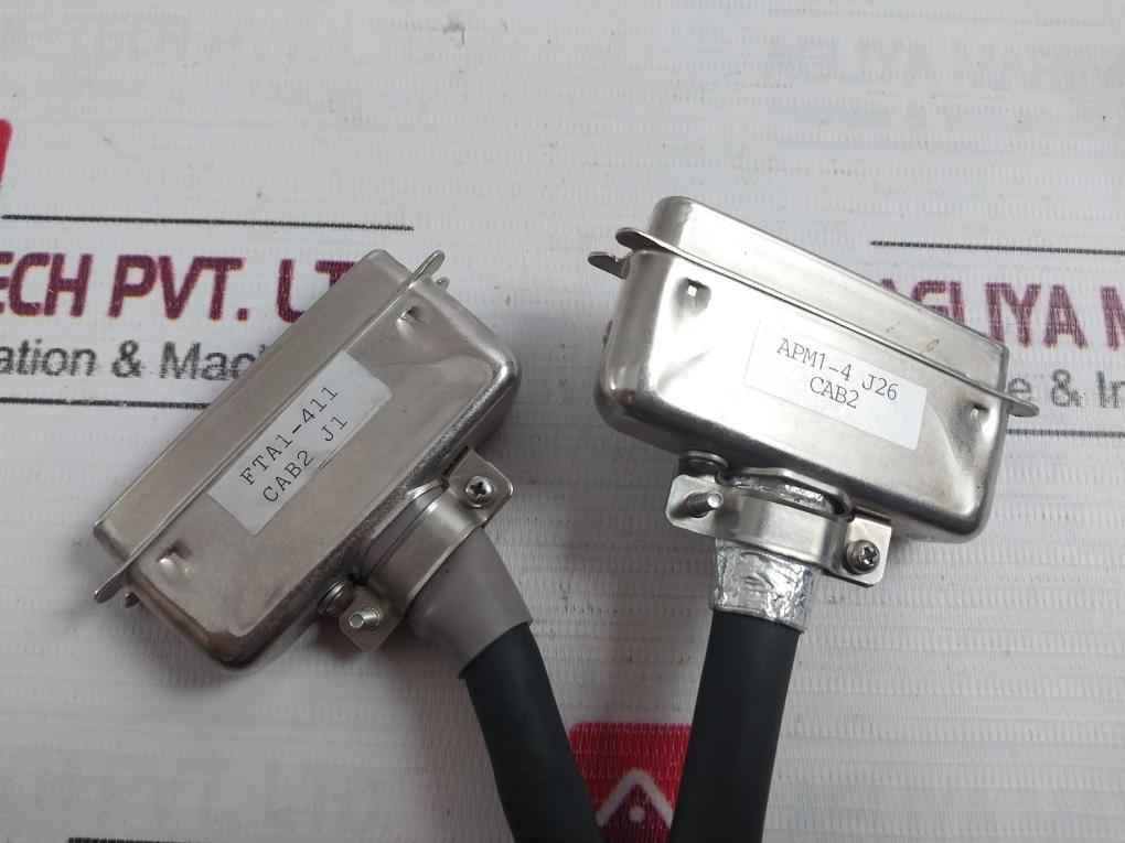 Hitachi Fta1-411 Programmer-printer Cable 4 Meter Apm1-4 J26
