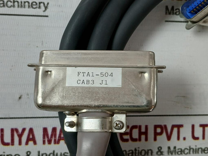 Hitachi Fta1-504 Programmer-printer Cable Apm1-5 J19 3M