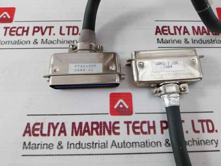 Hitachi Fta2-305 Programmer-printer Cable Cab4 J1 3-meter