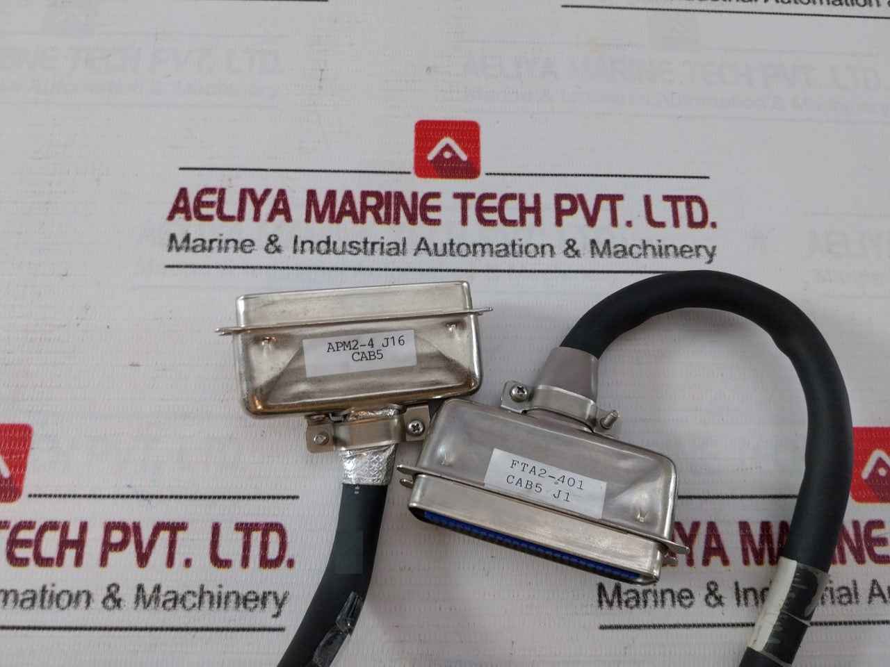 Hitachi Fta2-401 Programmer-printer Cable 2 Meter Apm2-4 J16