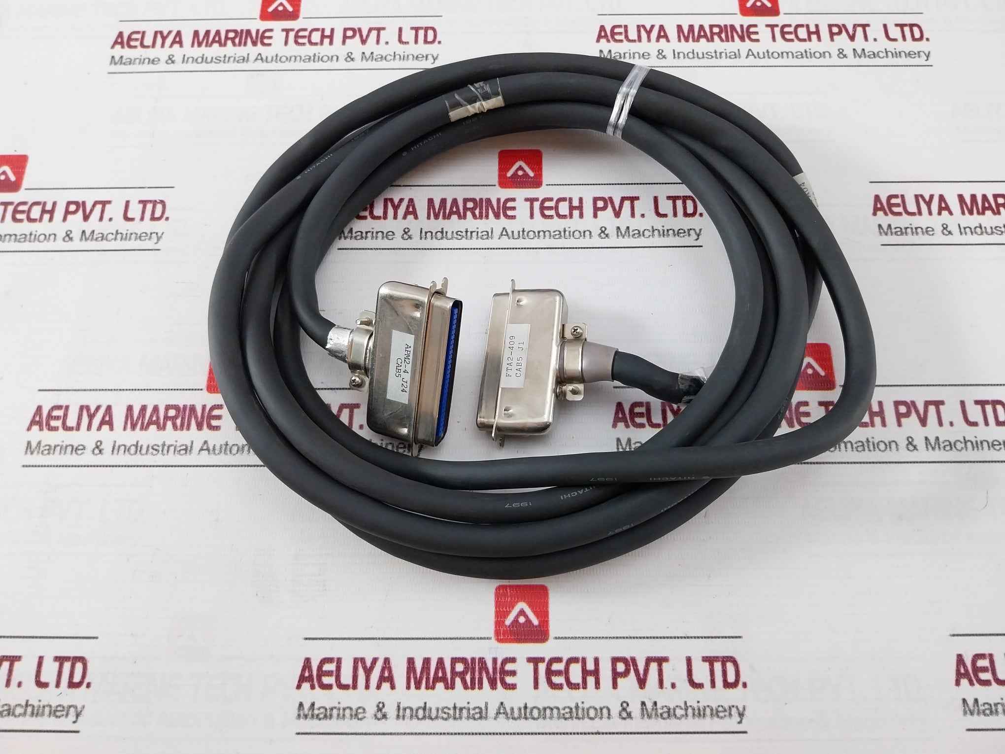 Hitachi Fta2-409 Programmer-printer Cable 4 Meter Apm2-4 J24