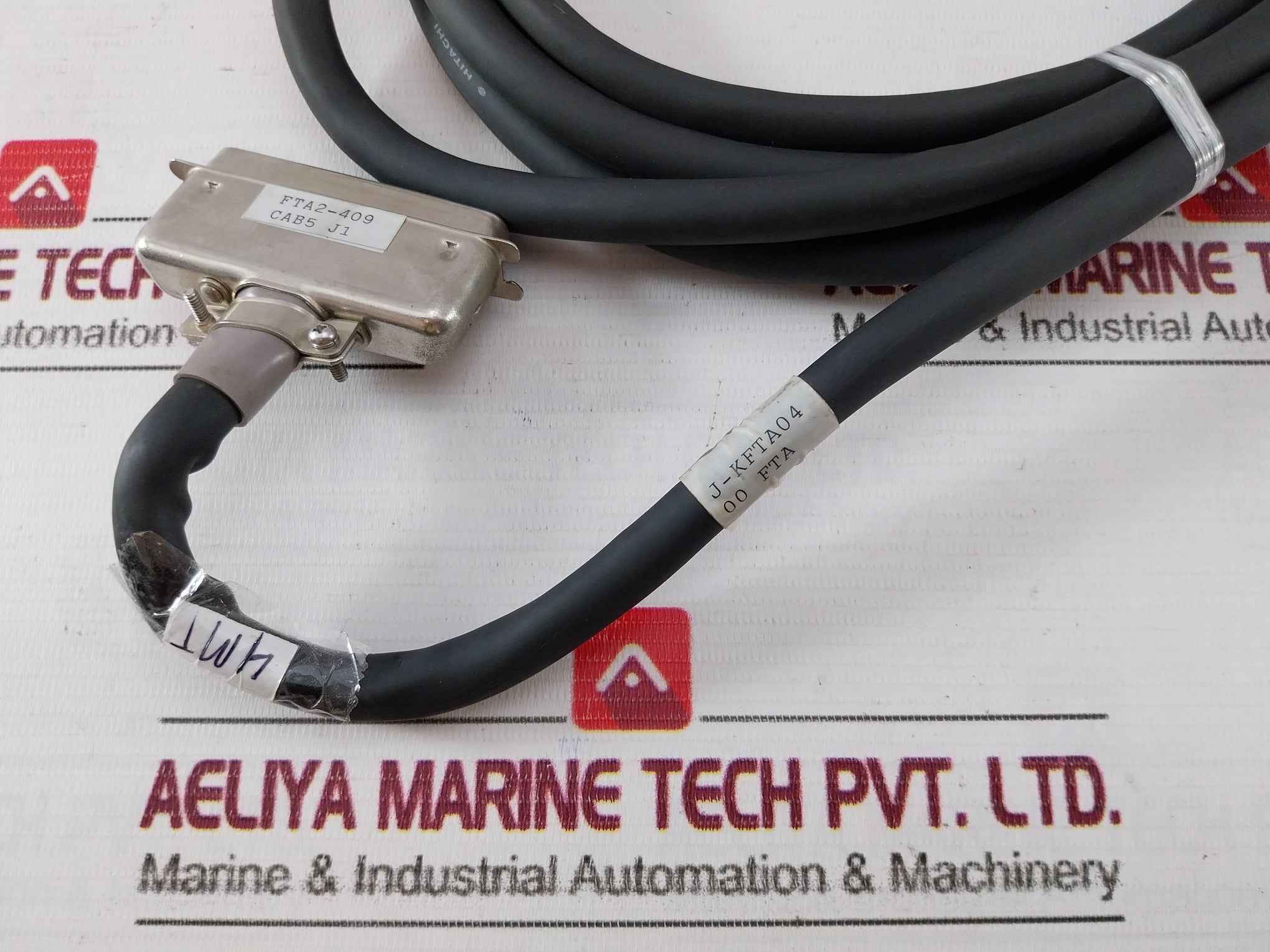 Hitachi Fta2-409 Programmer-printer Cable 4 Meter Apm2-4 J24