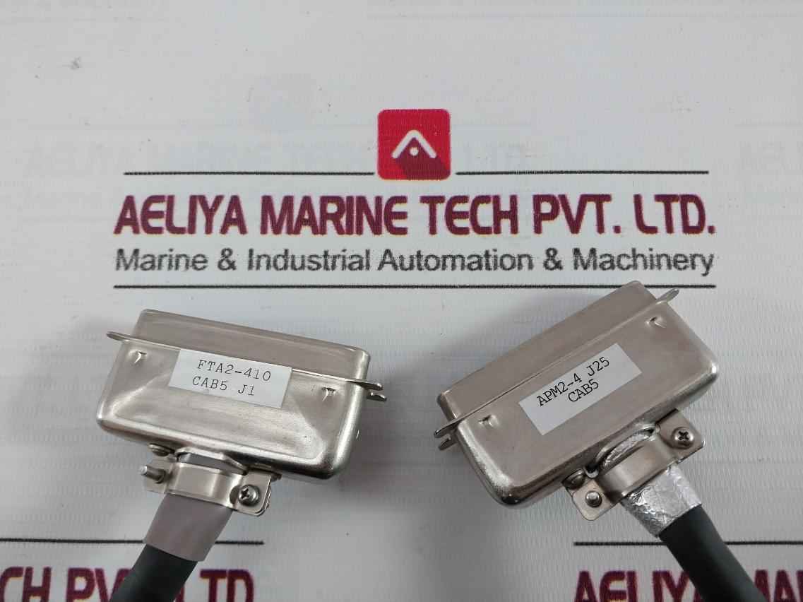 Hitachi Fta2-410 Programmer-printer Cable Apm2-4 J25 4M