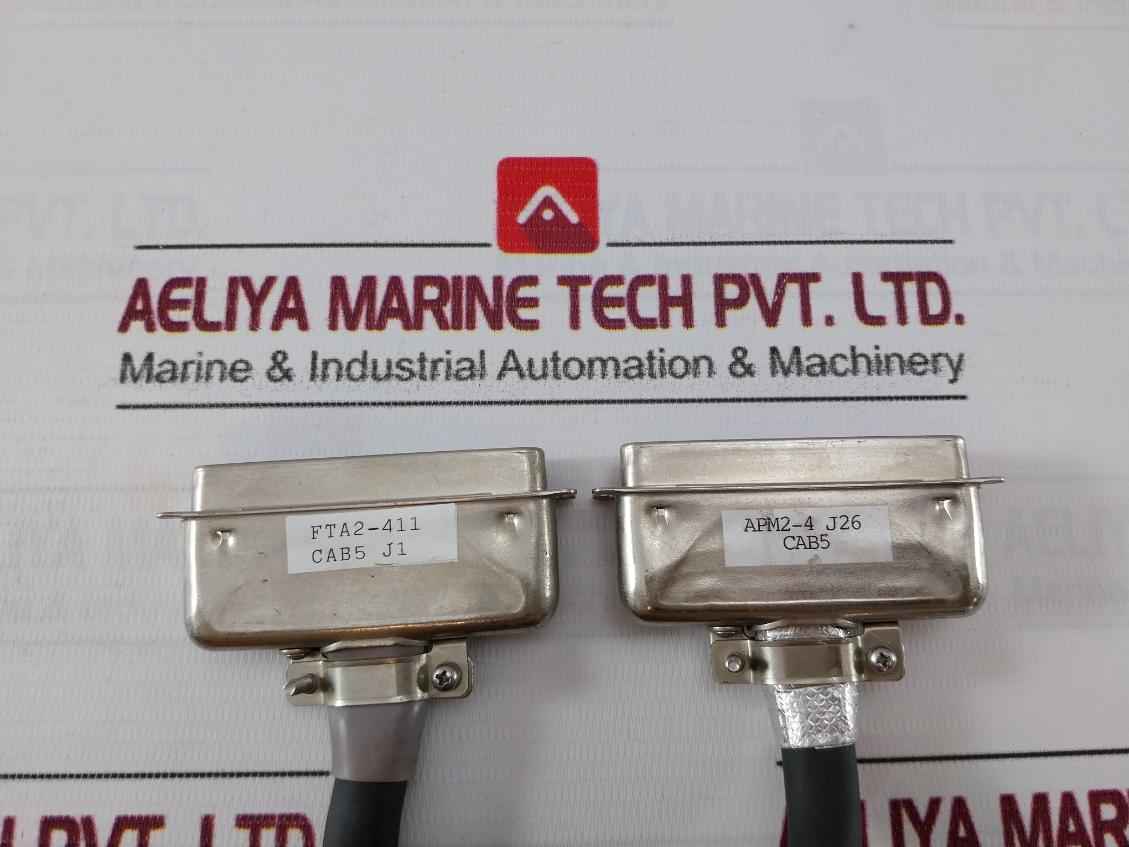 Hitachi Fta2-411 Programmer-printer Cable Apm2-4 J26 4 Meter Cab5