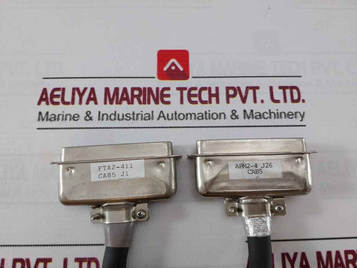 Hitachi Fta2-411 Programmer-printer Cable Apm2-4 J26 4 Meter Cab5