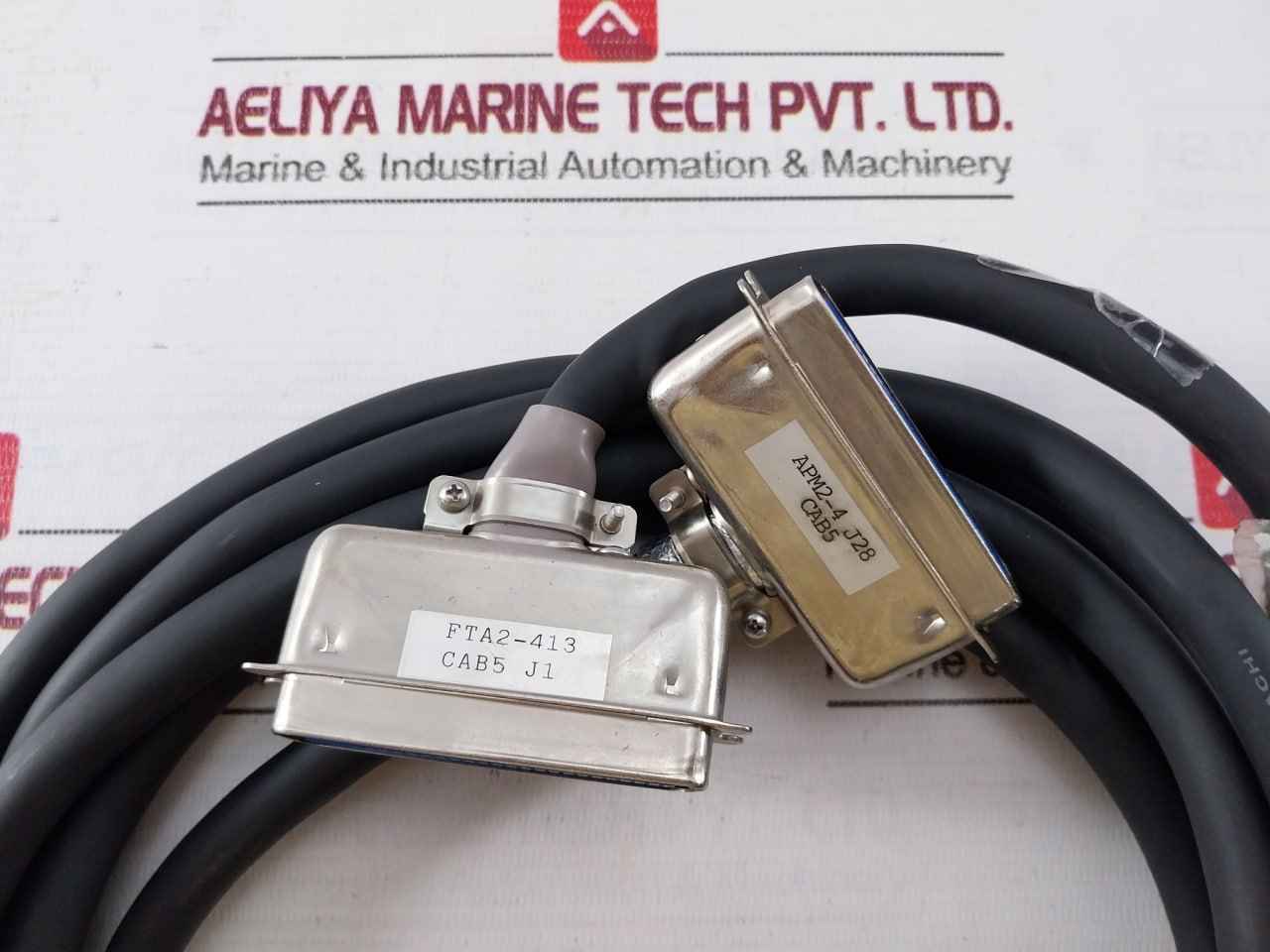 Hitachi Fta2-413 Programmer-printer Cable 4 Meter J-kfta04