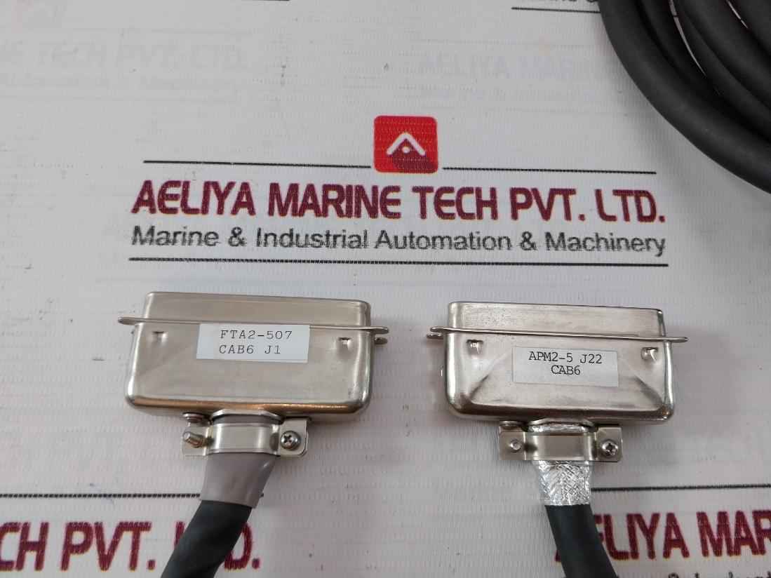 Hitachi Fta2-507 Programmer-printer Cable 4 Meter Apm2-5 J22