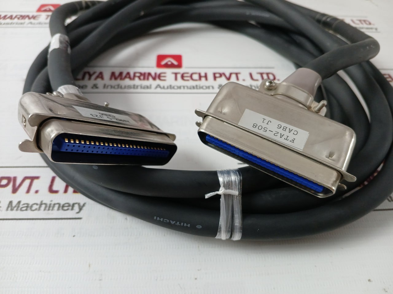 Hitachi Fta2-508 Programmer-printer Cable 4 Meter Apm2-5 J23