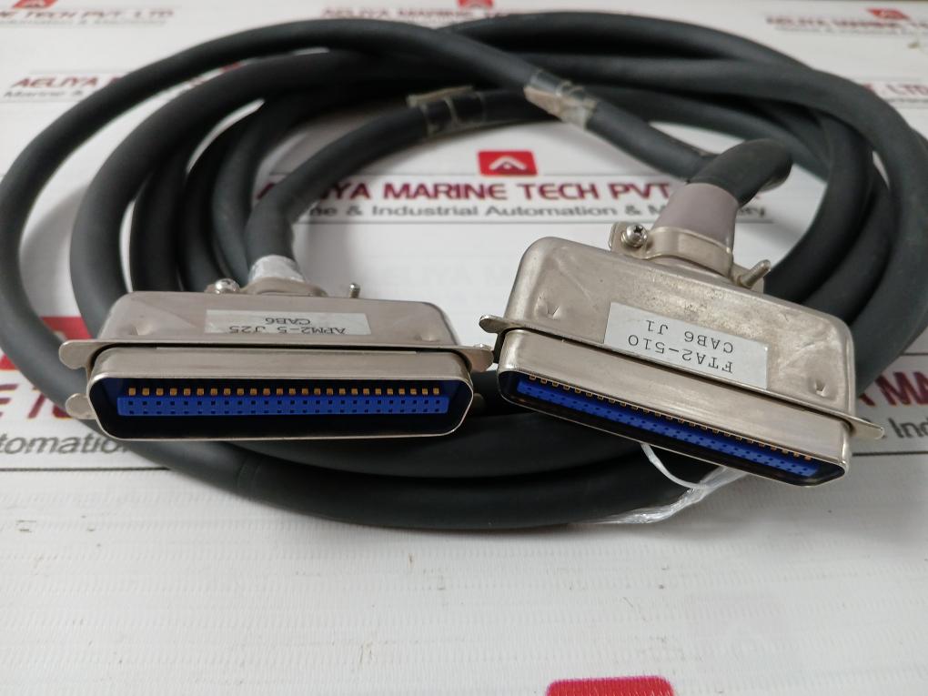 Hitachi Fta2-510 Programmer-printer Cable 4 Meter Apm2-5 J25