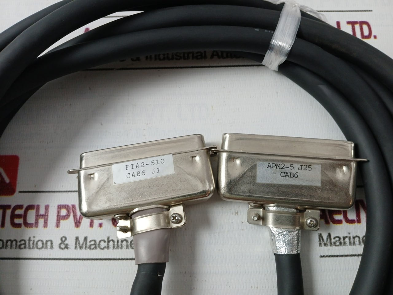 Hitachi Fta2-510 Programmer-printer Cable 4 Meter Apm2-5 J25
