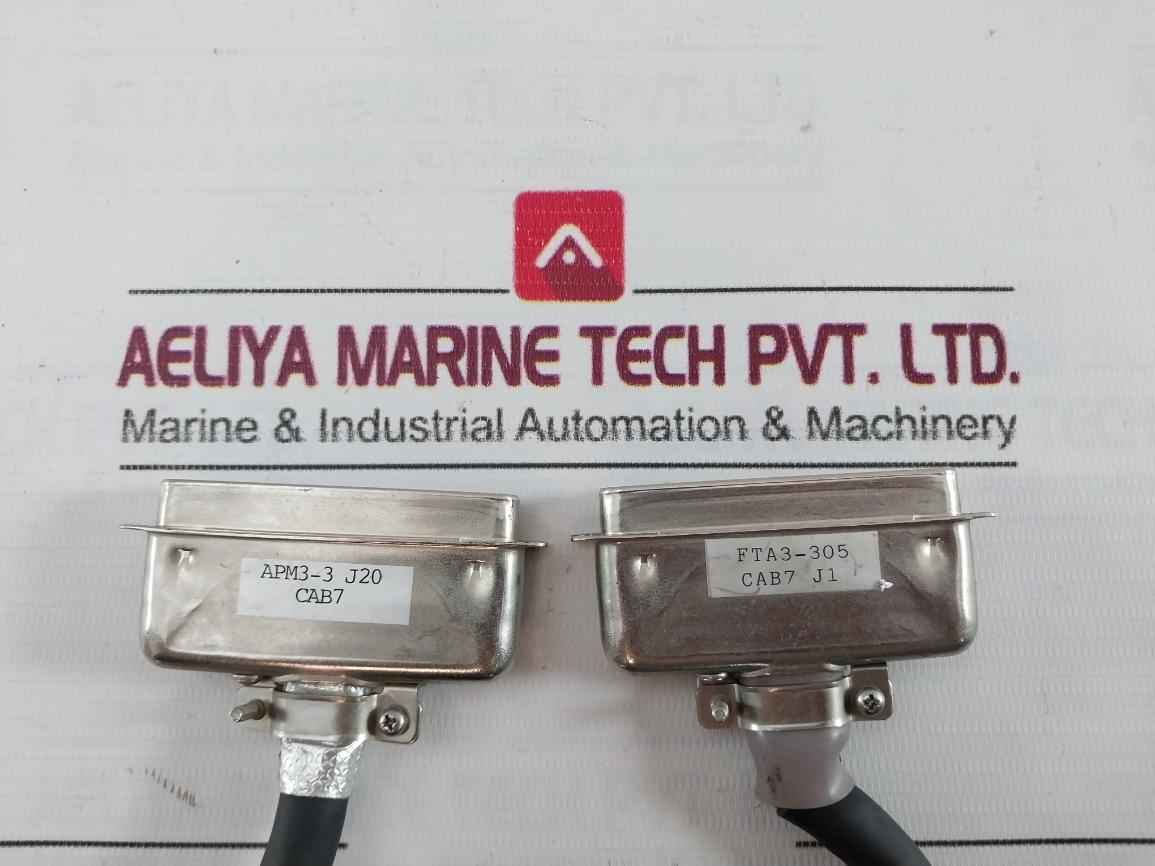 Hitachi Fta3-305 Programmer-printer Cable Apm3-3 J20 3M