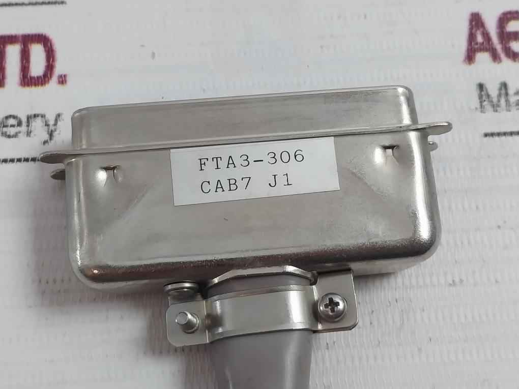 Hitachi Fta3-306 Programmer-printer Cable 3 Meter Cab7 J1 To Apm3-3 J21