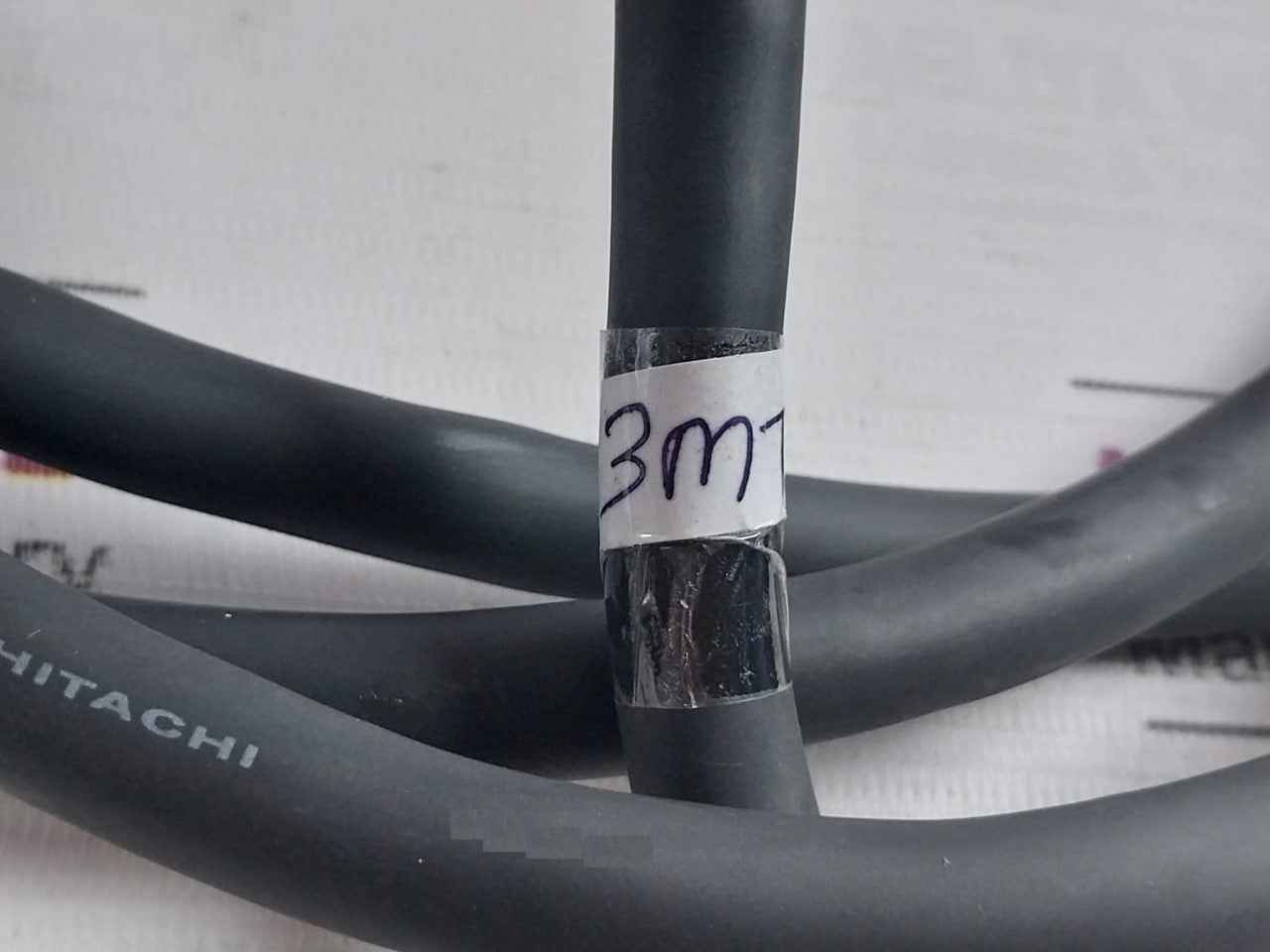 Hitachi Fta3-306 Programmer-printer Cable 3 Meter Cab7 J1 To Apm3-3 J21