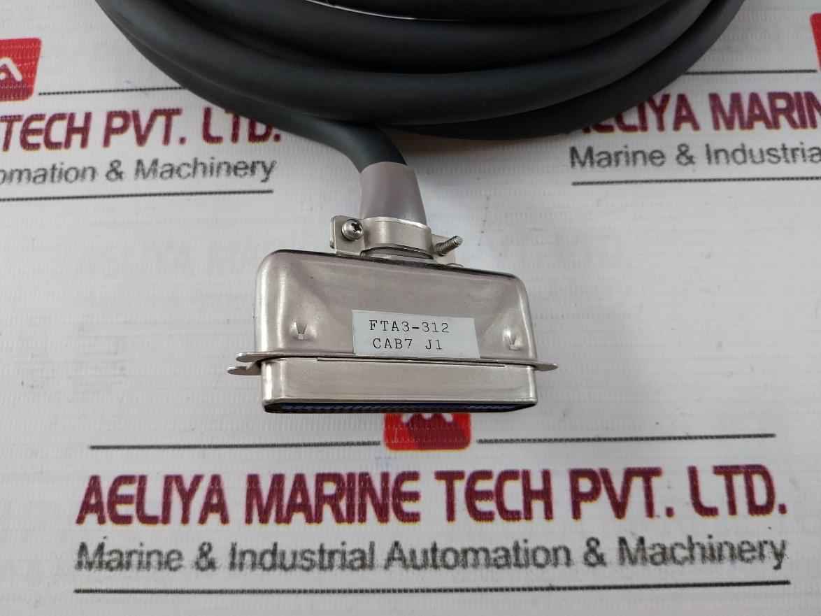 Hitachi Fta3-312 Programmer-printer Cable Apm3-3 J27, Length 4-meter