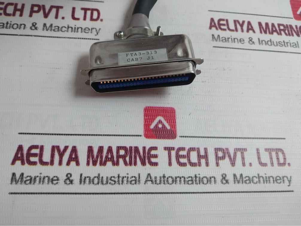 Hitachi Fta3-313 Programmer-printer Cable J-kfta04 Cab7 4-meter