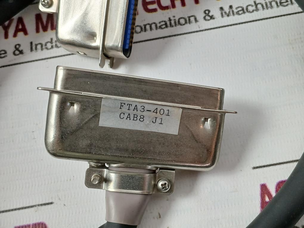 Hitachi Fta3-401 Programmer-printer Cable 3 Meter Apm3-4 J16