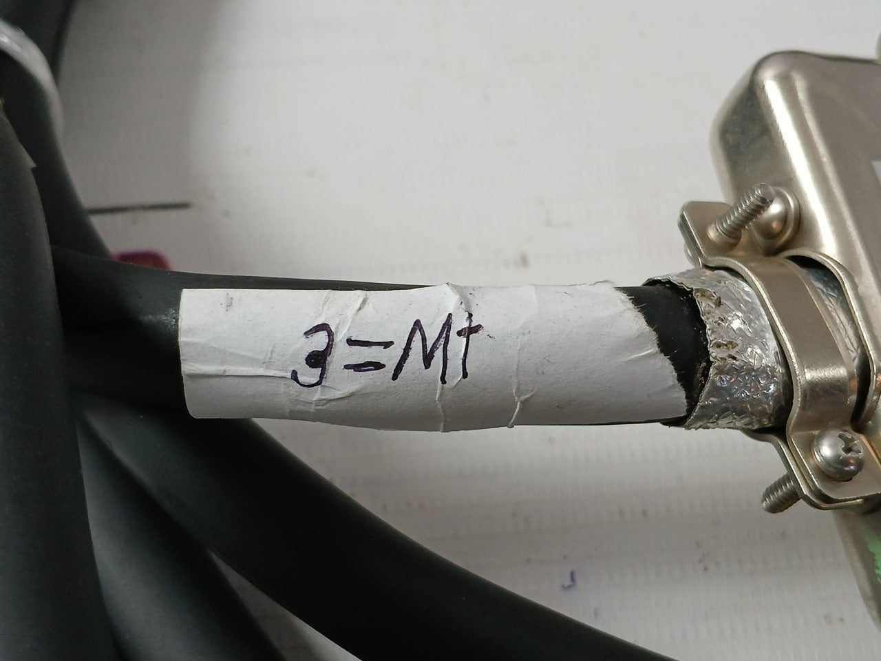 Hitachi Fta3-401 Programmer-printer Cable 3 Meter Apm3-4 J16