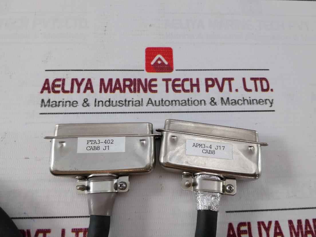 Hitachi Fta3-402 Programmer-printer Cable 4-meter Apm3-4 J17