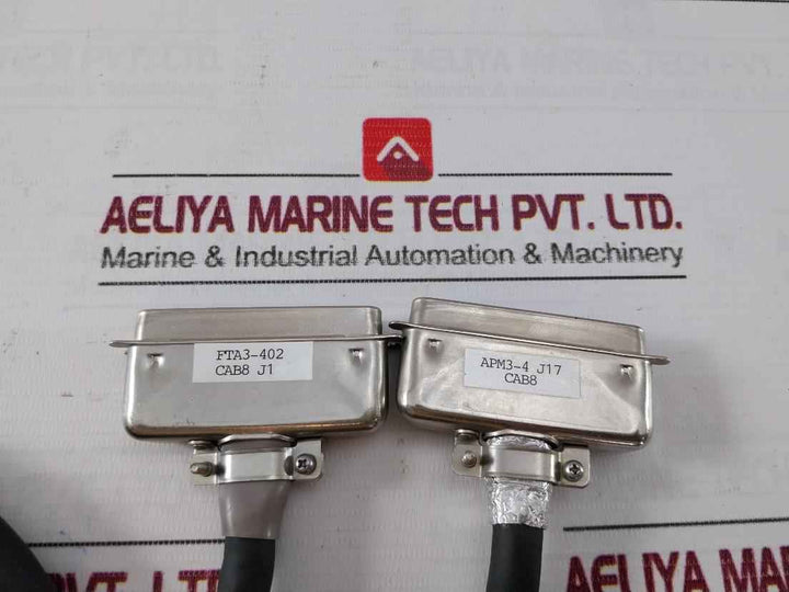 Hitachi Fta3-402 Programmer-printer Cable 4-meter Apm3-4 J17